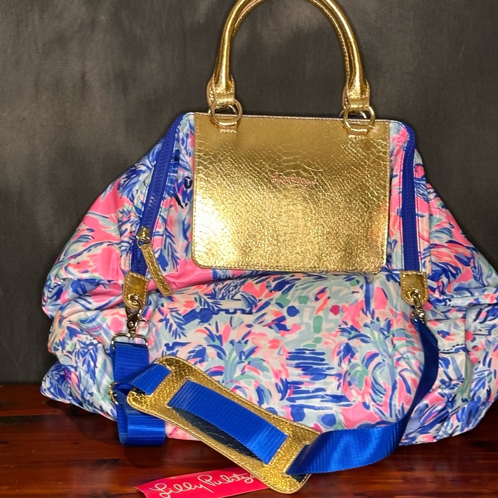 Lilly Pulitzer Packable Escape Weekender